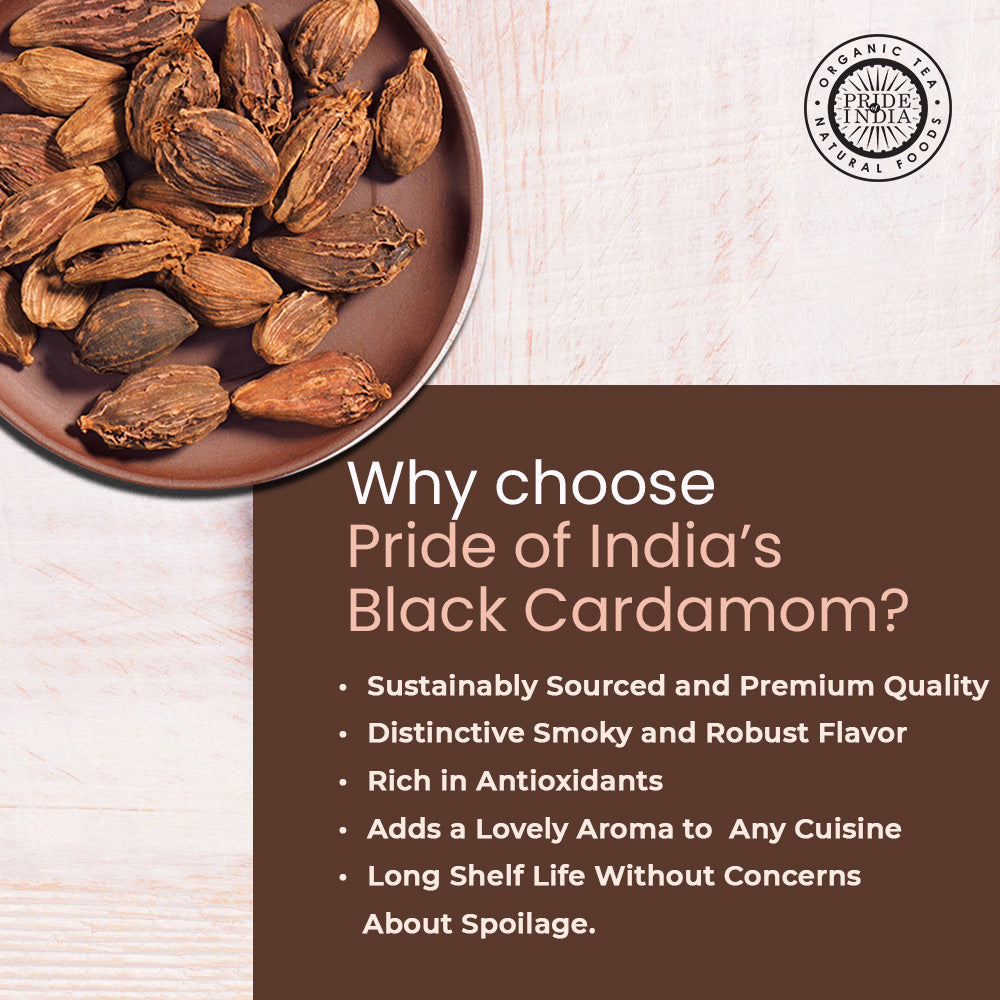 Gourmet Black Cardamom Whole
