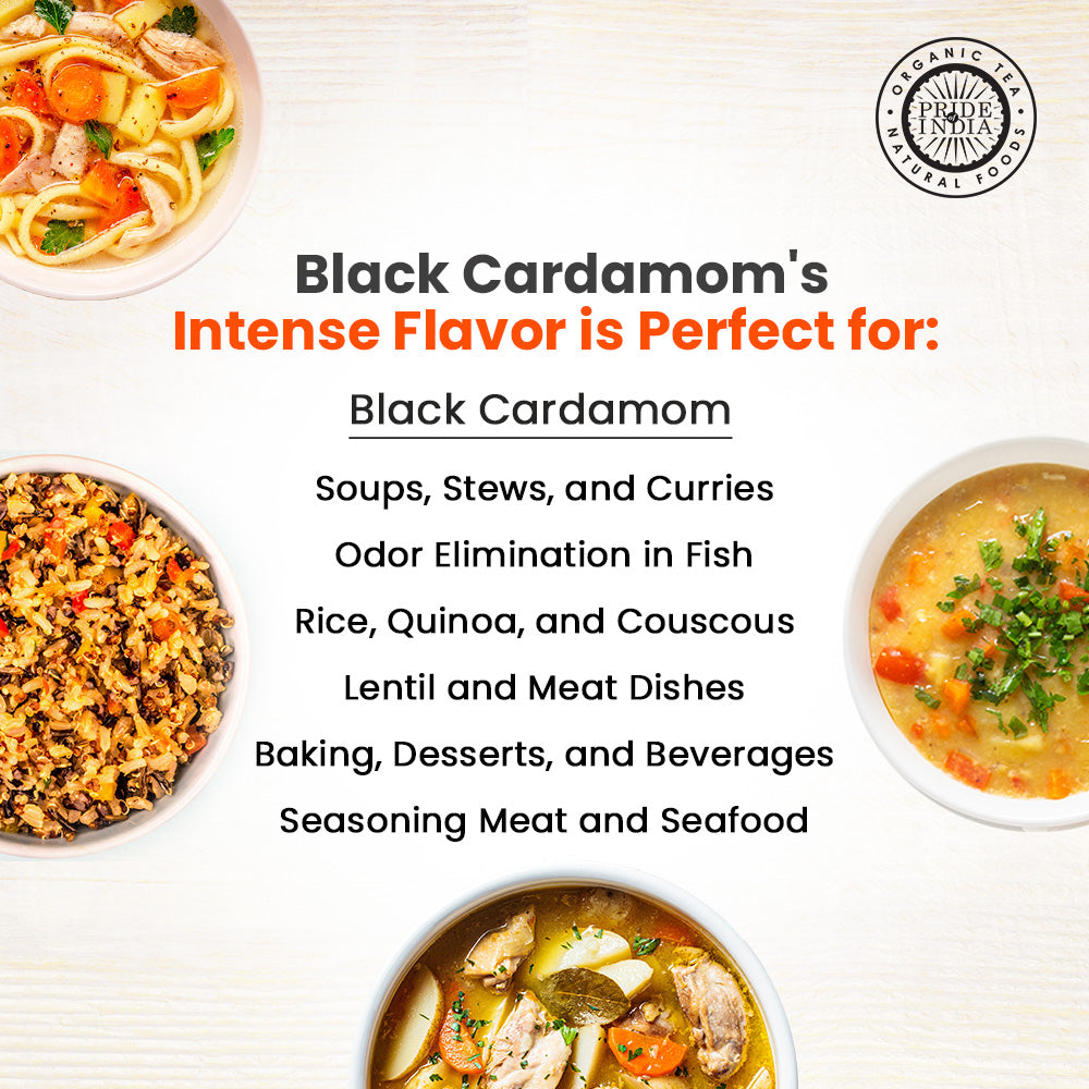 Gourmet Black Cardamom Whole