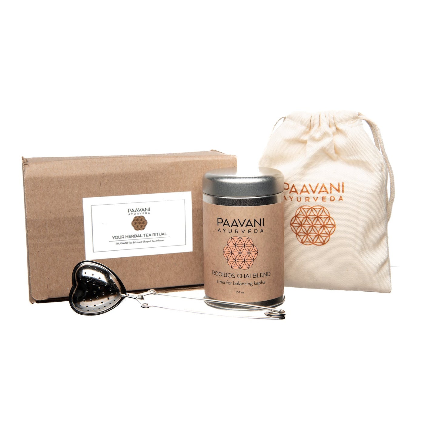 Your Herbal Tea Ritual | Organic Loose-Leaf Tea & Heart Infuser