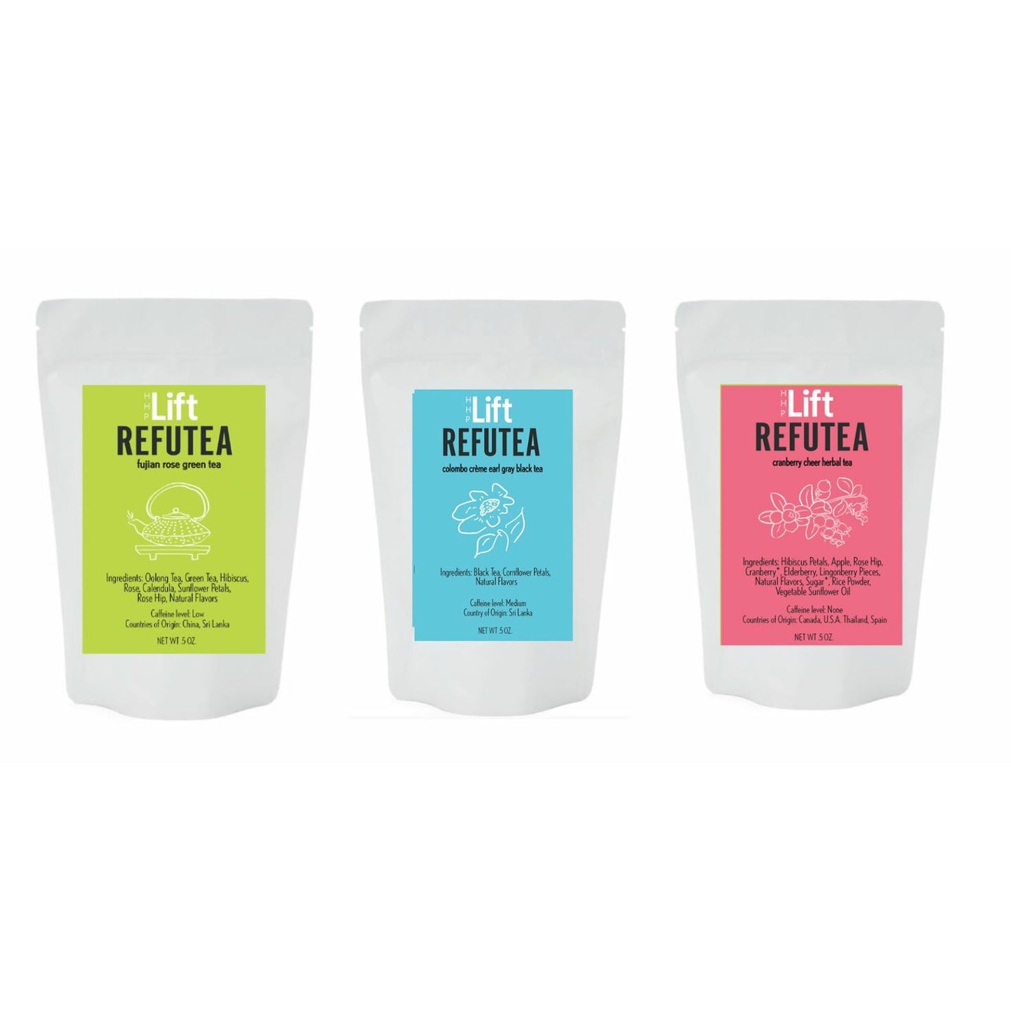 Ultimate Social Impact Tea Set - With 20 Tea Bags